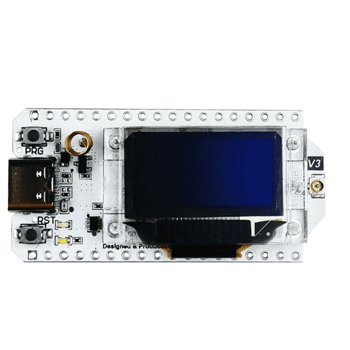 ESP32 LoRa with 0.96 Inch Blue OLED Display ( Type C- Connector) - Image 2
