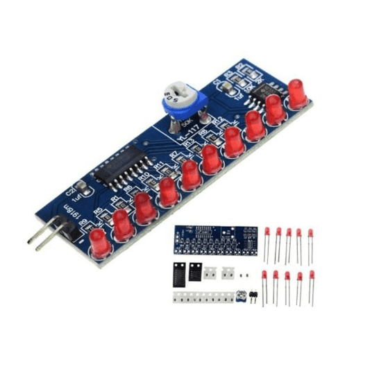 NE555 + CD4017 Water Flowing Light LED Module DIY Kit