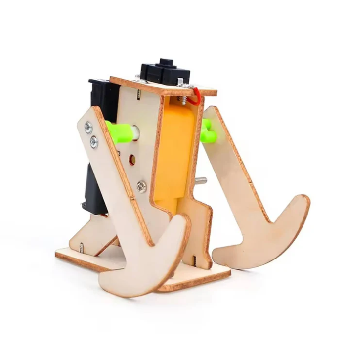 DIY Wooden Walking Robot Experimental Stem Kit Toy