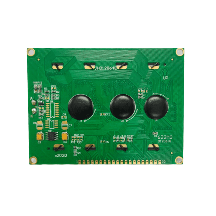 128x64 Graphic LCD -Yellow Backlight