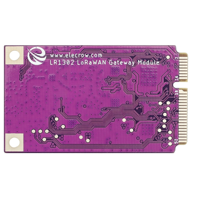 LR1302 LoRaWAN Gateway Module SPI EU868 SX1302 Long Range Gateway Module 8 Channels Support Without Pi Hat & Antenna Kit