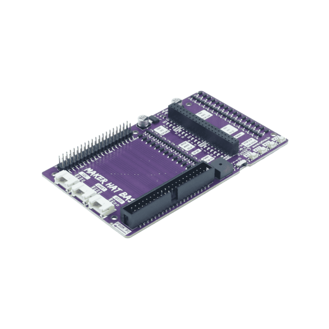 Maker Hat Base for Raspberry Pi 400 – GPIO Extension Board with Grove Ports - Image 6