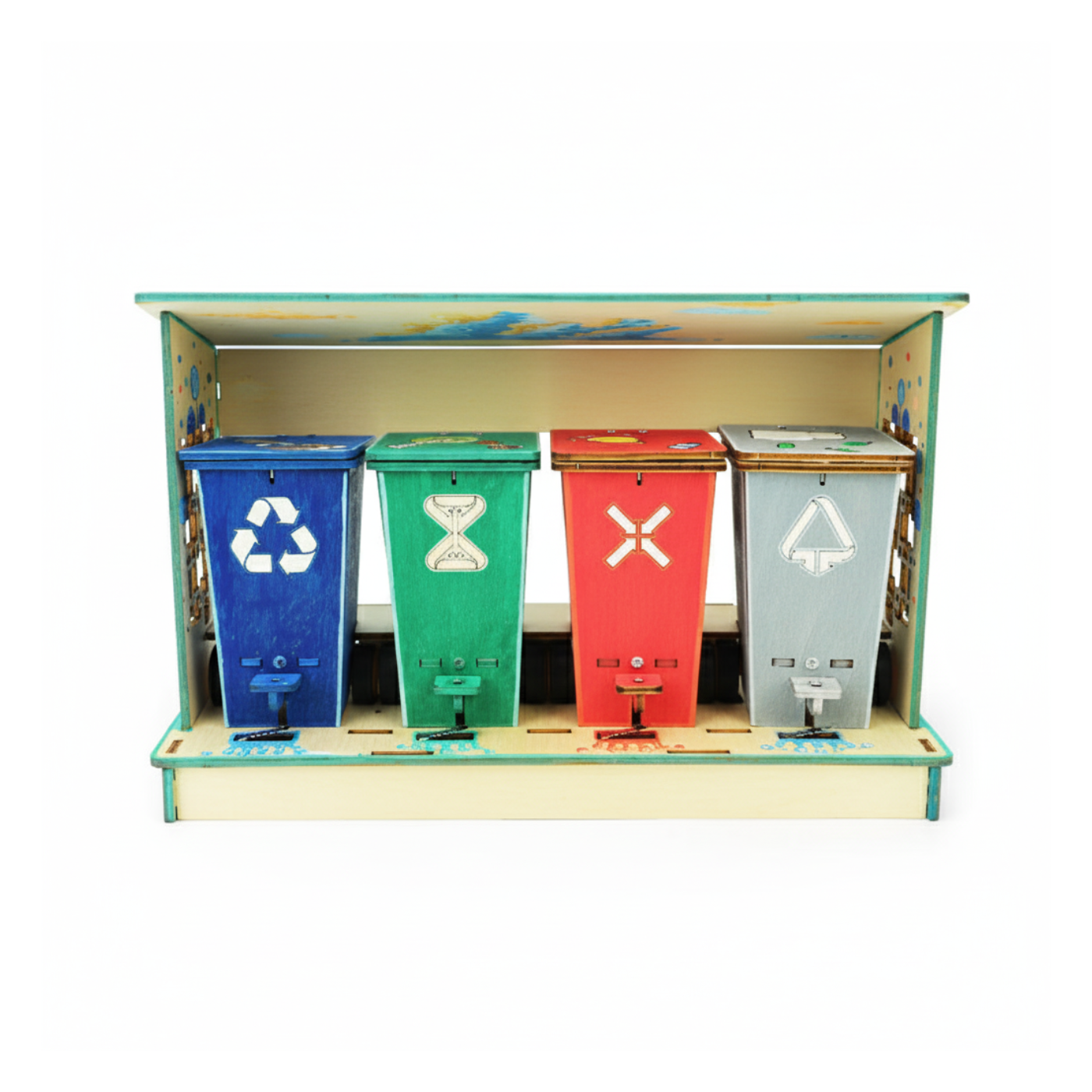 Pludo DIY Trash Sorter STEM Kit – Recycling and Waste Management Learning Kit for Mont-2 | Ages 3–5 - Image 2