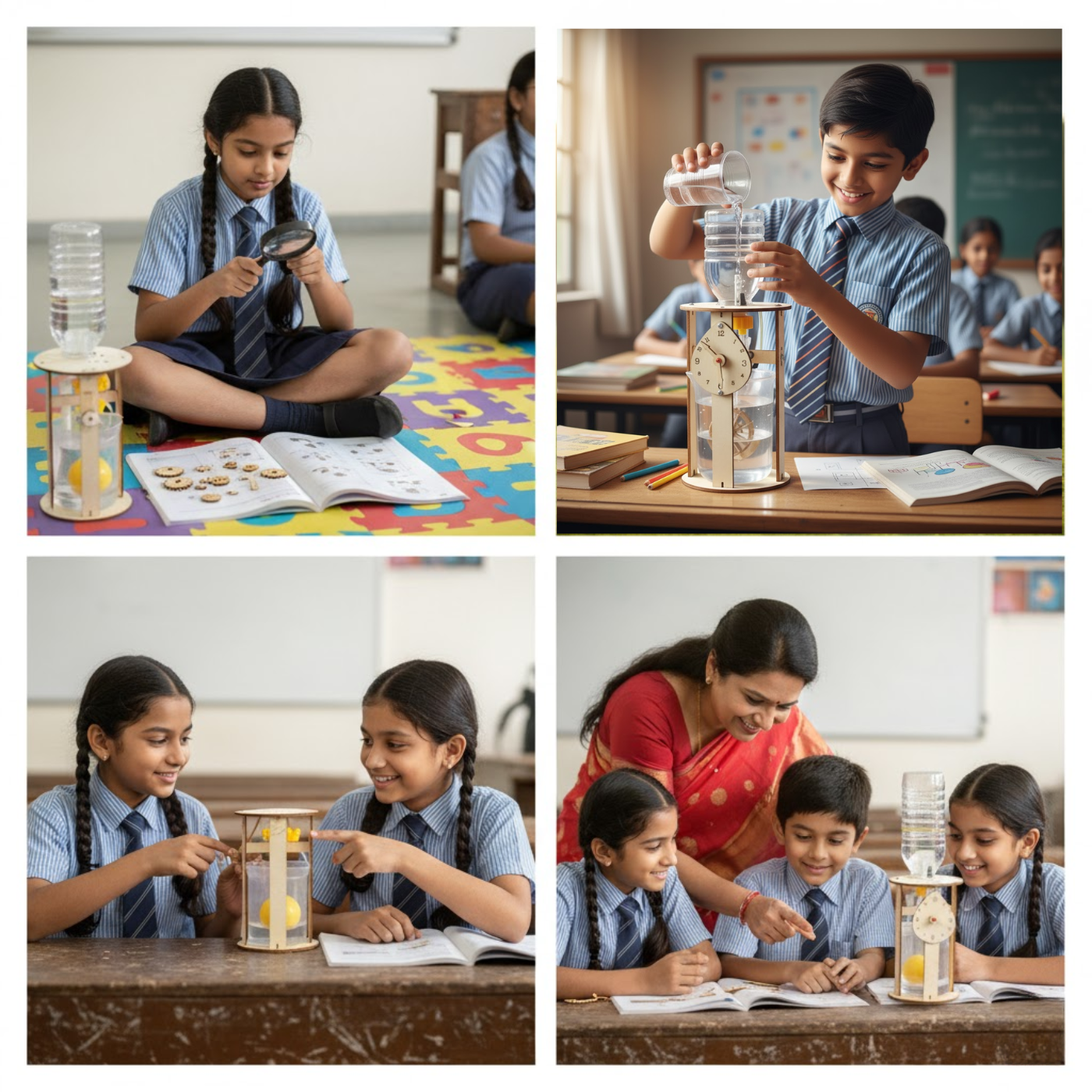 Pludo Waterclock STEM Science Kit – Gravitational Action for Ages 8–11 | Grade 3 to 5 - Image 3