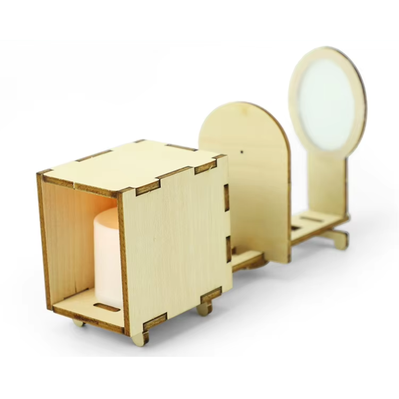 Pludo Pinhole Explorer – DIY STEM Kit for Kids 8–11 | Small Hole Imaging Learning Project