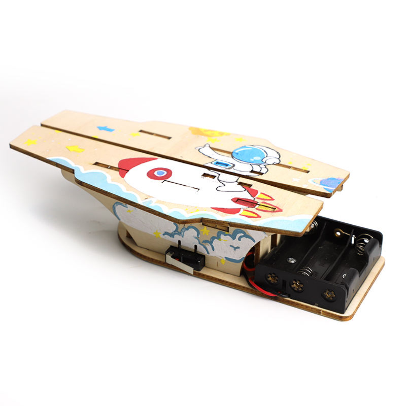 Pludo Paper Plane Launcher Kit – Friction Force Fun Carrier Catapult for Kids (11–14 Yrs) | Grade 6–8 Physics Learning Toy - Image 3