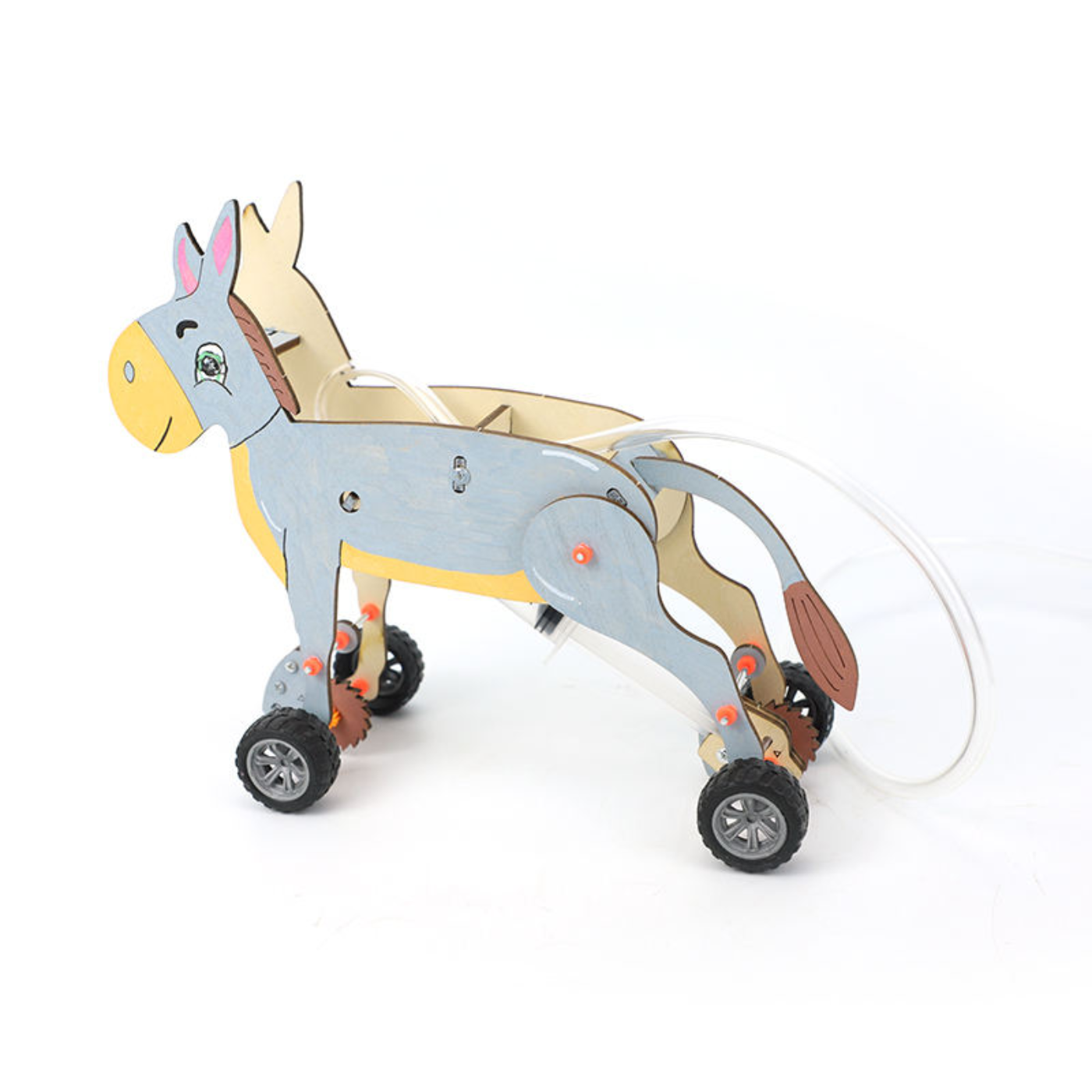 Pludo Pneumatic Donkey Educational Toy STEM Kit – Air Pressure Concept | Ages 8–11 | Grade 3 to 5 - Image 2