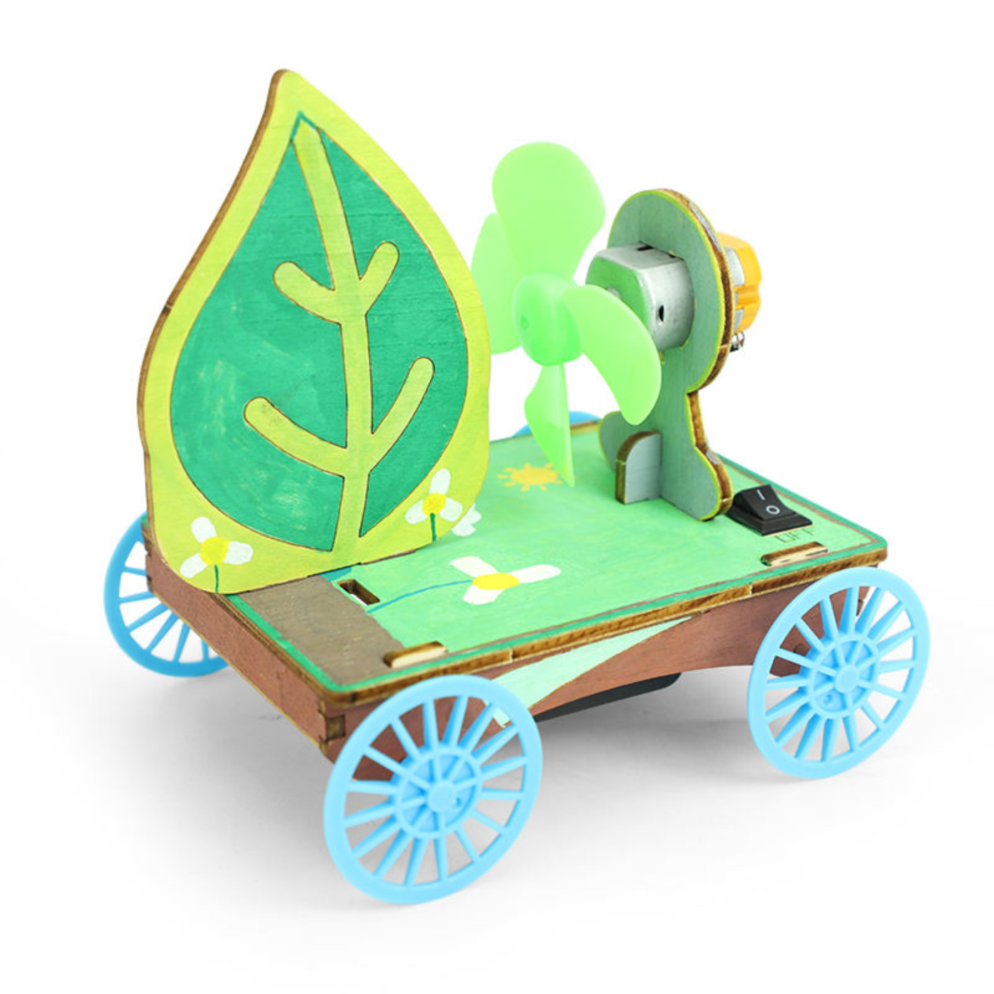 Pludo STEM Kit Action Car – DIY Science Toy for Kids 8–11 | Grade 3–5 Reaction Force Experiment Kit