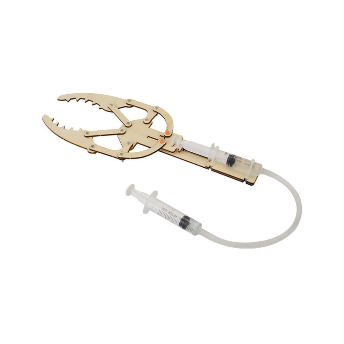 Pludo STEM Kit Fluid Force – DIY Science Experiment Kit for Kids 11–14 | Grade 6–8 Hydraulic Manipulator Project