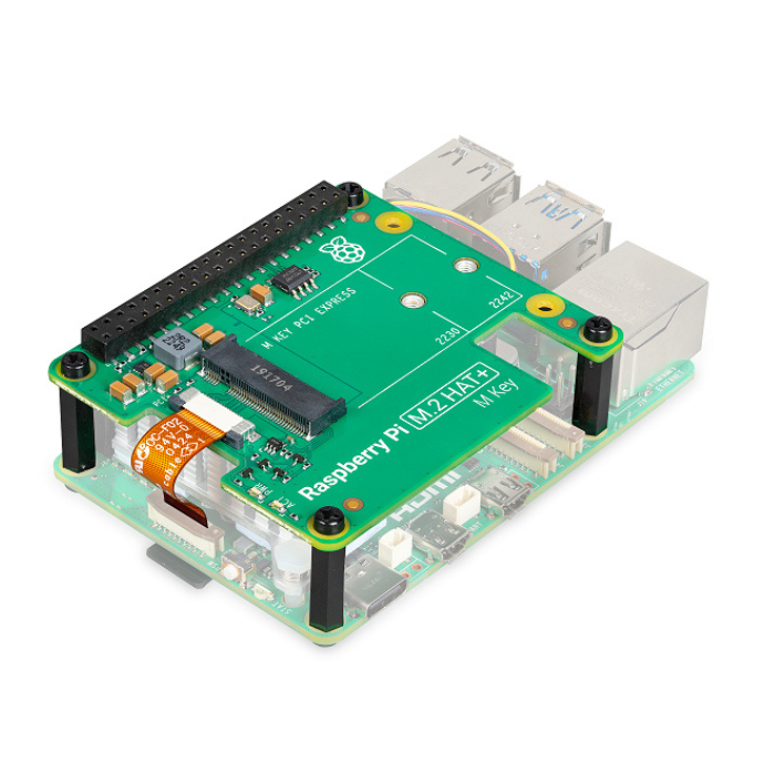 Official Raspberry Pi M.2 HAT+