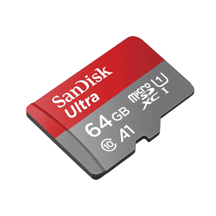 SanDisk 64GB Micro SD-SDHC Memory Card