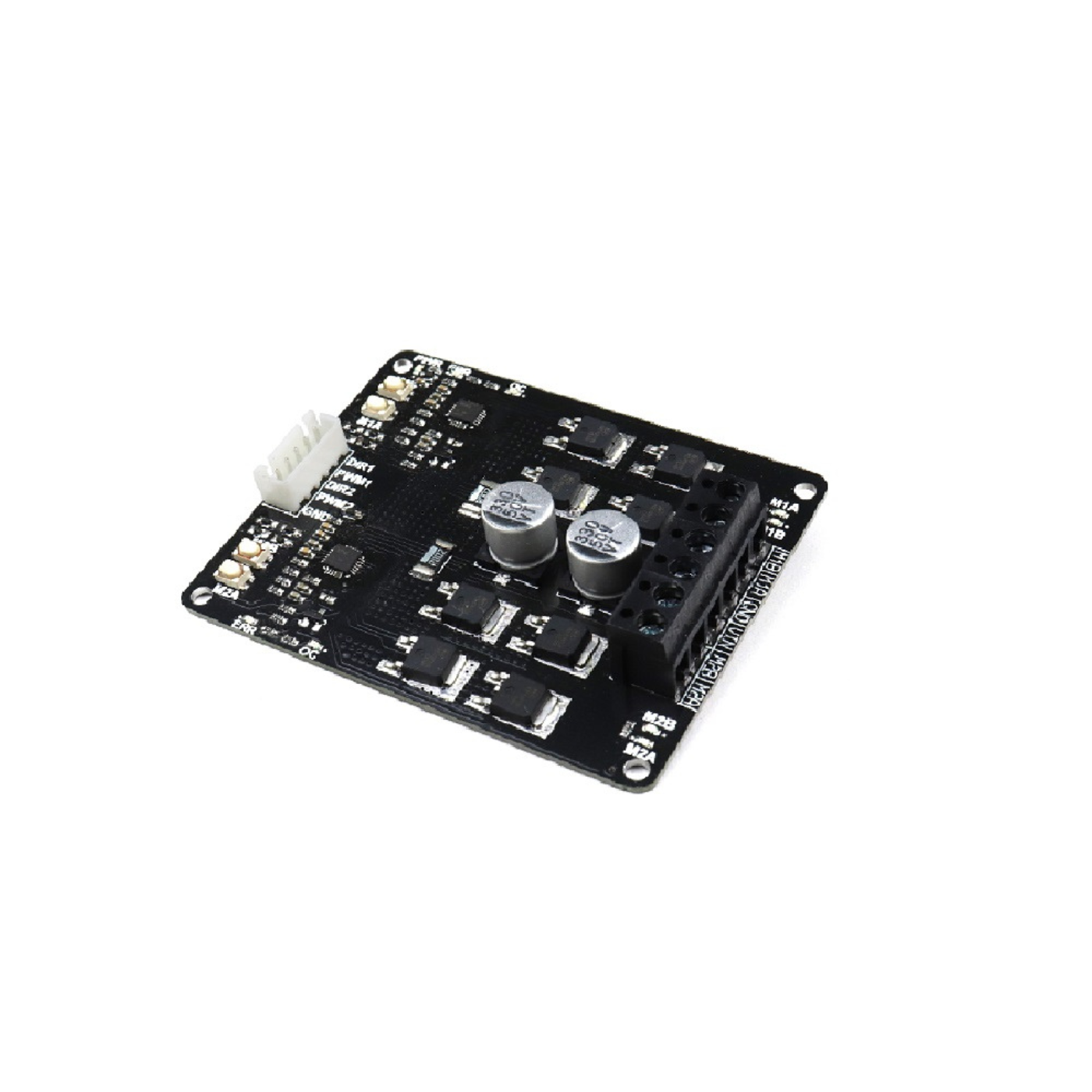 SmartElex 15D Dual DC Motor Driver - 30A Peak Dual Channel PWM Controller