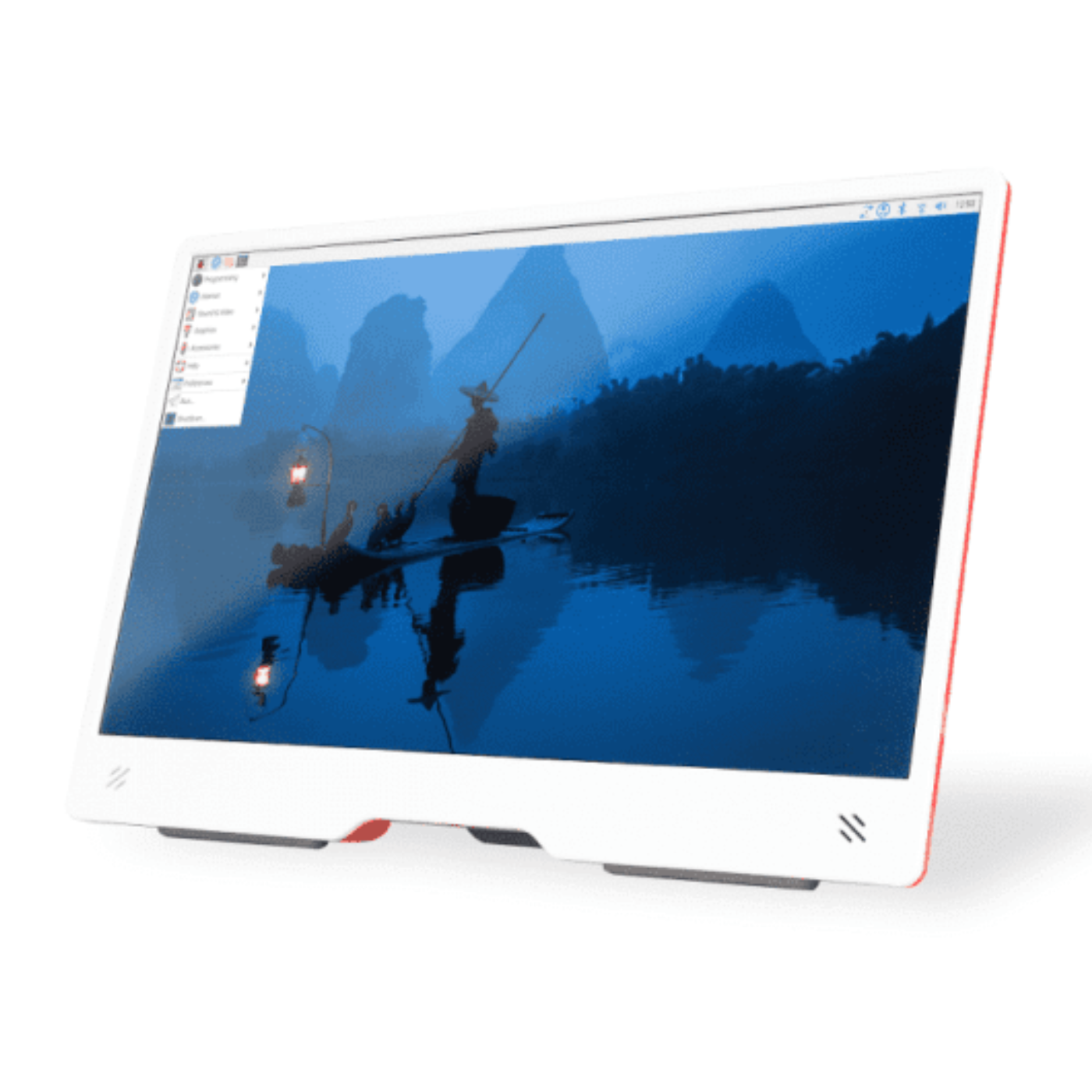 15.6Inch Official Raspberry Pi Monitor 1920x1080 IPS - Red/White