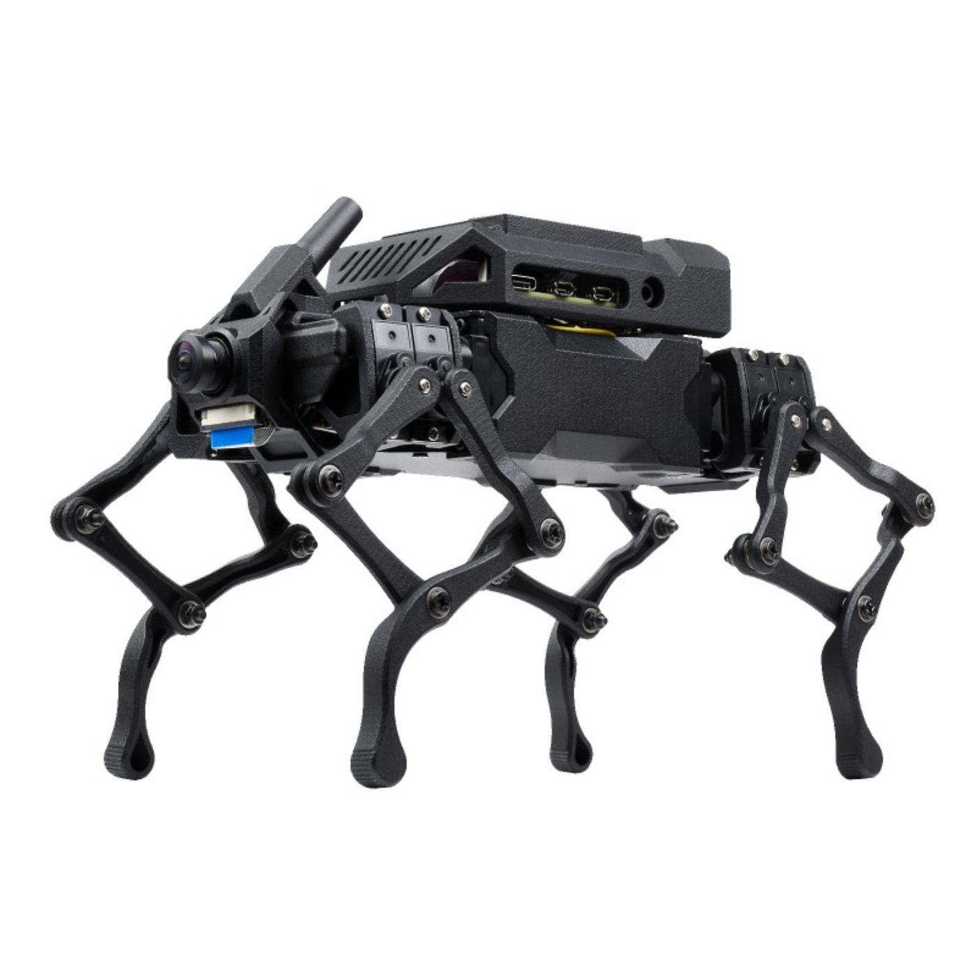 Waveshare WAVEGO EX 12-DOF Bionic Quadruped Robot Dog Powered by ESP32 & Raspberry Pi 4B 4GB