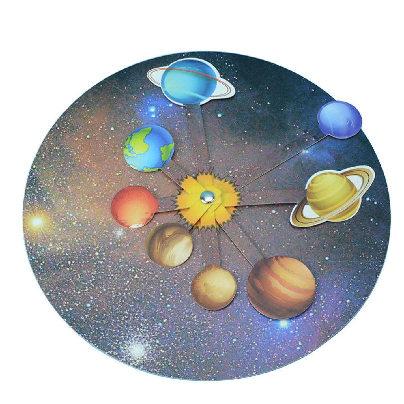 Pludo Spin & Orbit STEM Kit - DIY Science Toy for Kids 8-11 | Grade 3-5 Solar System Activity Model - Image 6