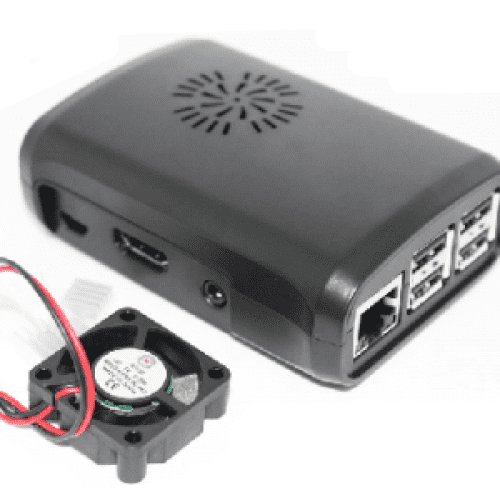 Raspberry Pi ABS case with Fan(Back) - Image 3