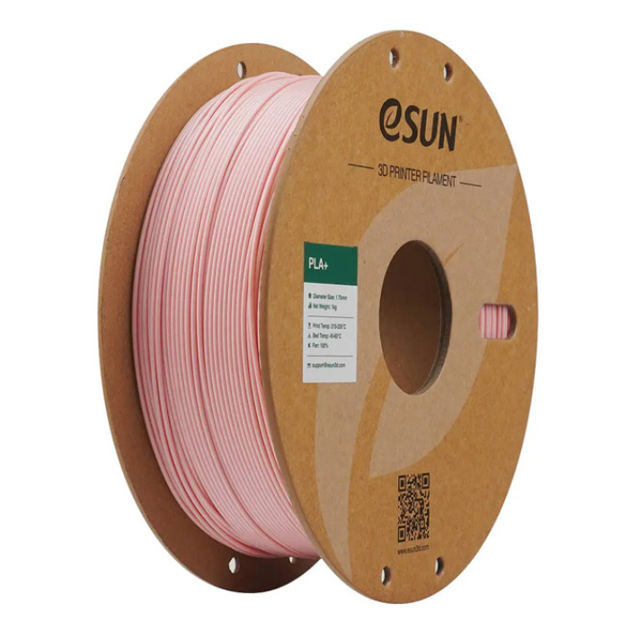 eSun 1.75mm PLA+ 1kg 3D Printing Filament Peach Pink Color - Image 3