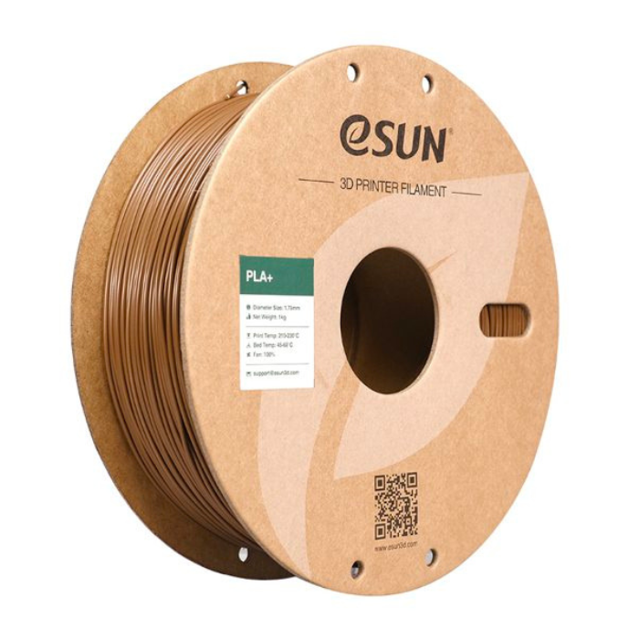 eSun PLA+ 1.75mm 1kg 3D Printing Filament Brown Color - Image 4