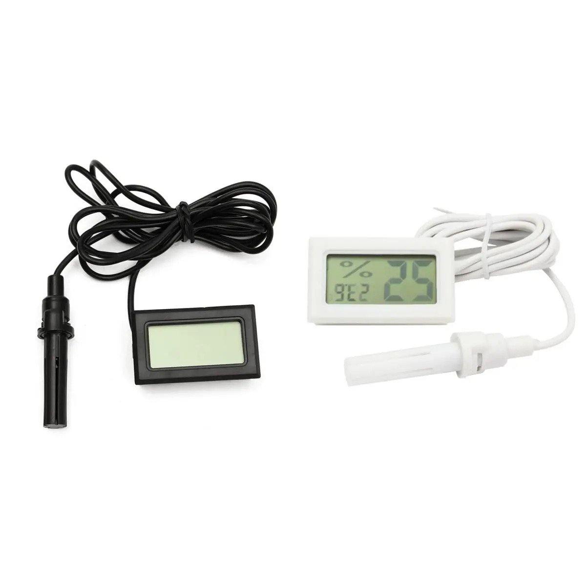 Mini Digital Thermometer Humidity Hygrometer (Colour may vary)