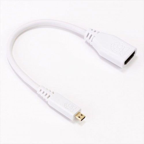 Raspberry Pi Official Micro HDMI to Standard HDMI Adapter