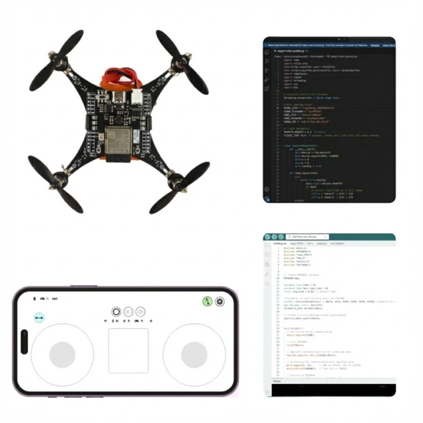 LiteWing ESP32-S3 DIY Drone Kit – Programmable Drone for Makers & Developers