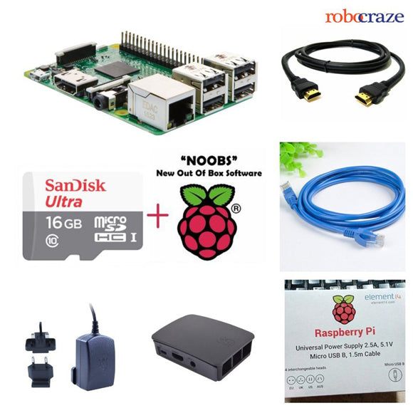 Raspberry Pi 3B Complete Kit