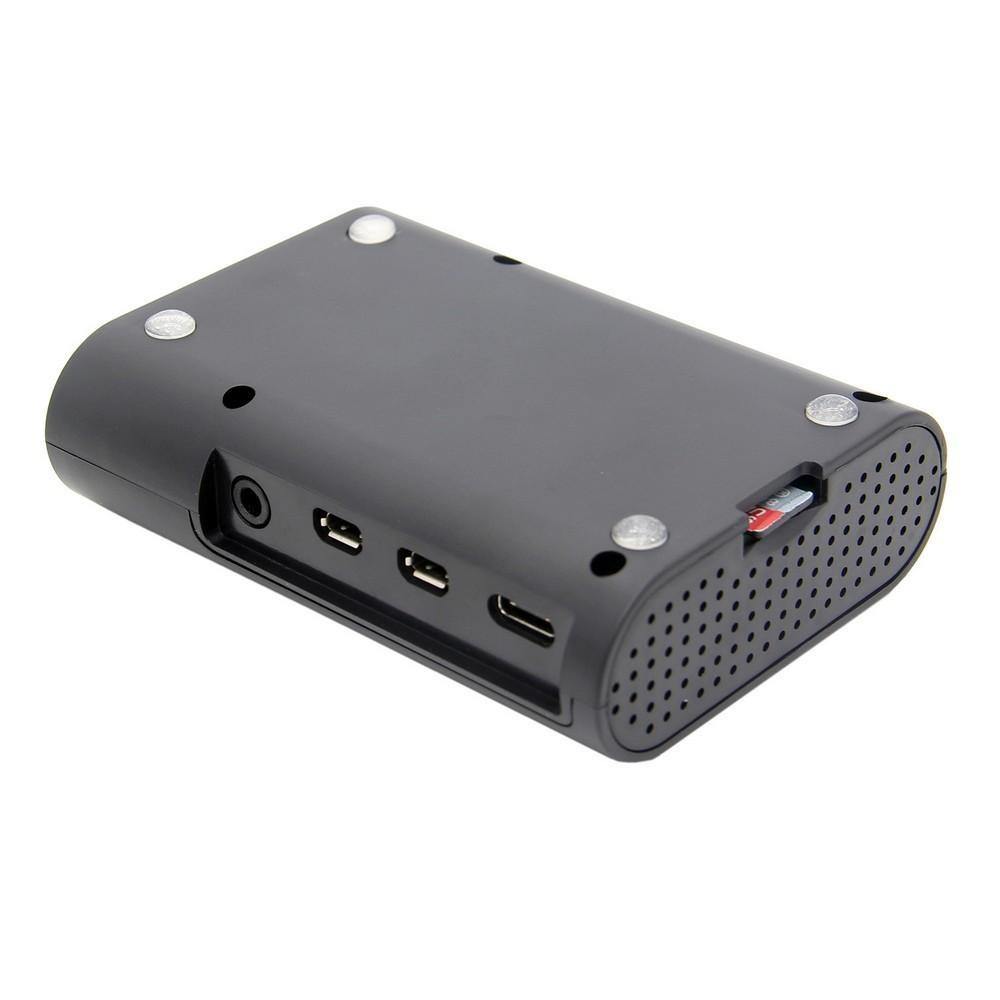 Raspberry Pi 4 ABS Black Case with Fan - Image 3
