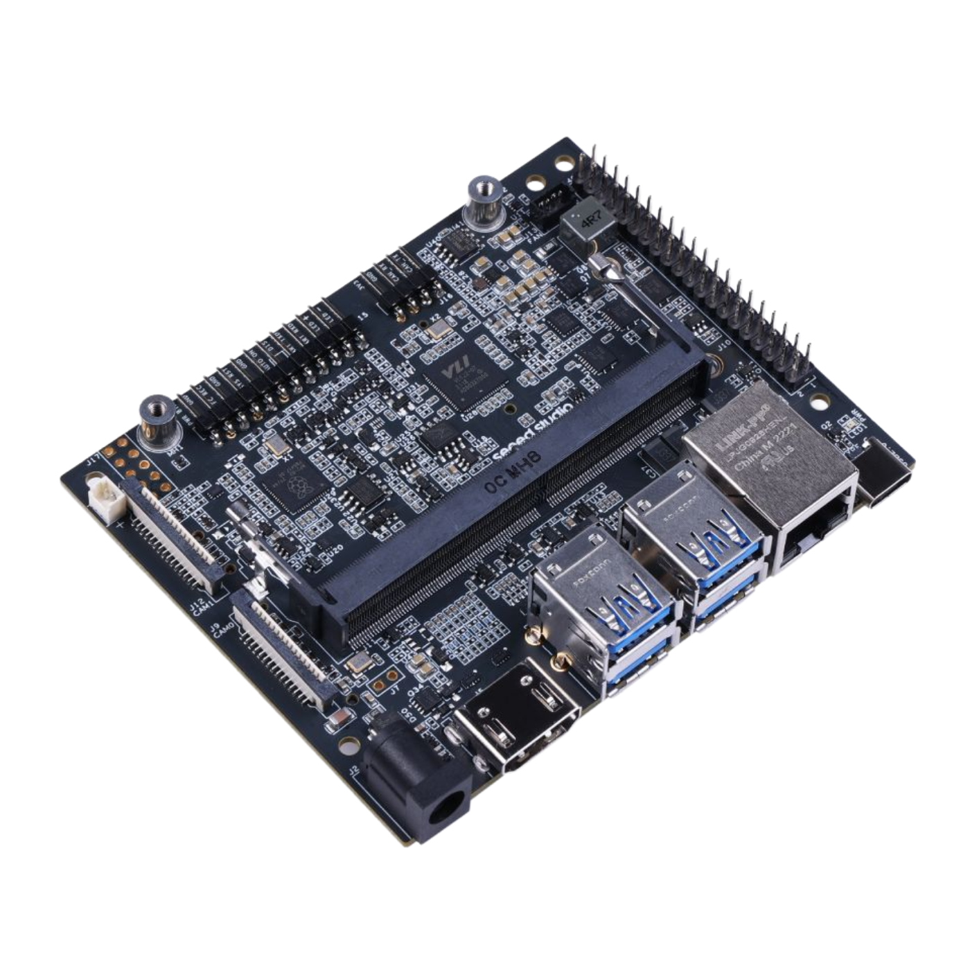 reComputer J401 - Open-Source Carrier Board for NVIDIA Jetson Orin Nano/Orin NX - Seeed Studio