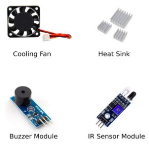 Raspberry Pi4 2-4-8GB Model 4B Ultimate Kit- Case, Power Adapter, Ethernet Cable, SD Card, Sensors and Manual