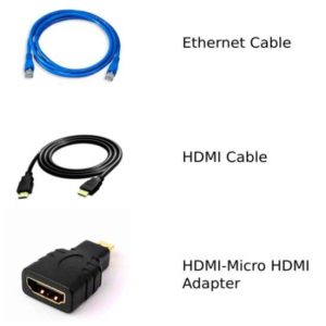 Raspberry Pi4 2-4-8GB Model 4B Ultimate Kit- Case, Power Adapter, Ethernet Cable, SD Card, Sensors and Manual