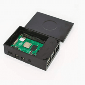 Raspberry Pi 4 Premium Black Case