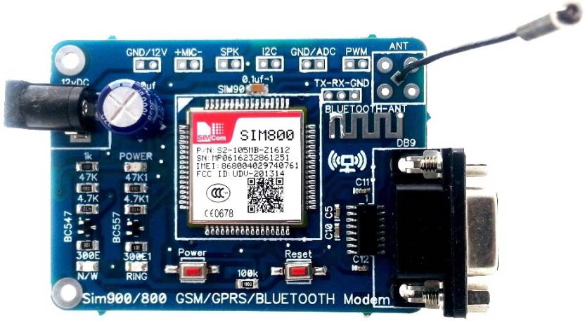 Sim800 GSM-GPRS-Bluetooth Modem - Image 2
