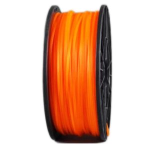1.75mm Translucent Orange PLA Filament -1Kg