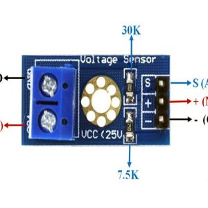 Voltage Sensor Module 25V ( Pack of 25)