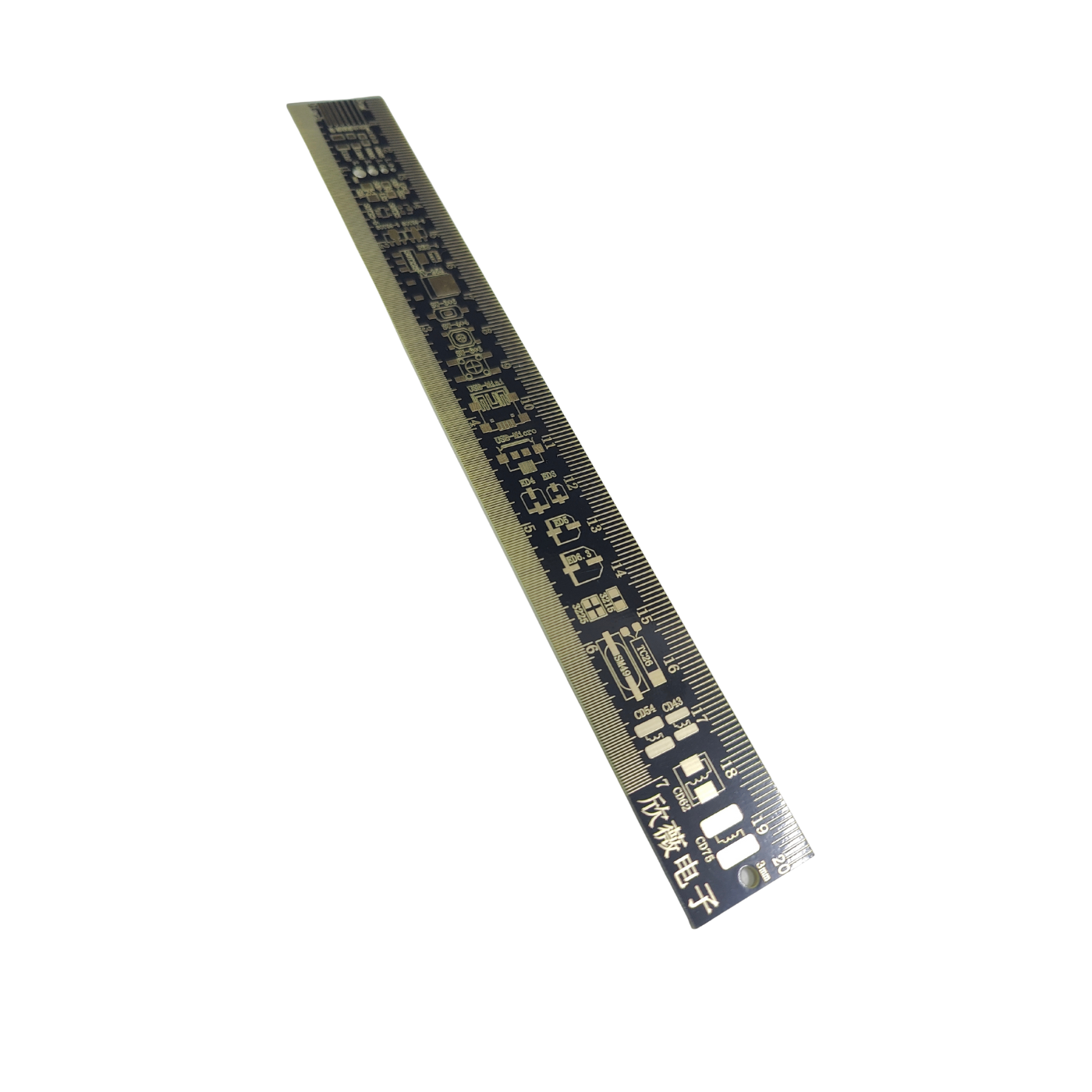 Multipurpose 20cm PCB Ruler – Engineering Measuring Tool - Image 2