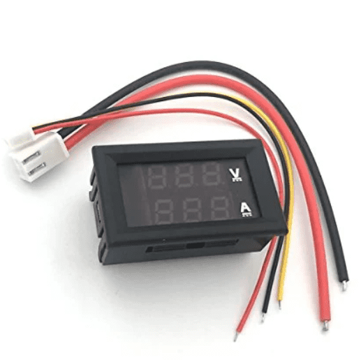Digital Voltmeter Ammeter DC 100V 100A Dual Led Voltage Monitor Panel (Without Shunt) - Image 2