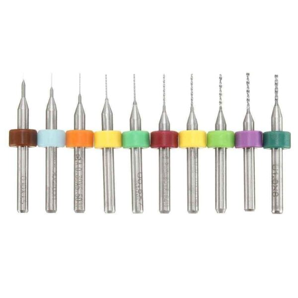 0.1-1.0mm Mixed 3D Printer Nozzle Cleaning Drill Bit Kit for MK7 MK8RepRap 10Pcs - Image 2
