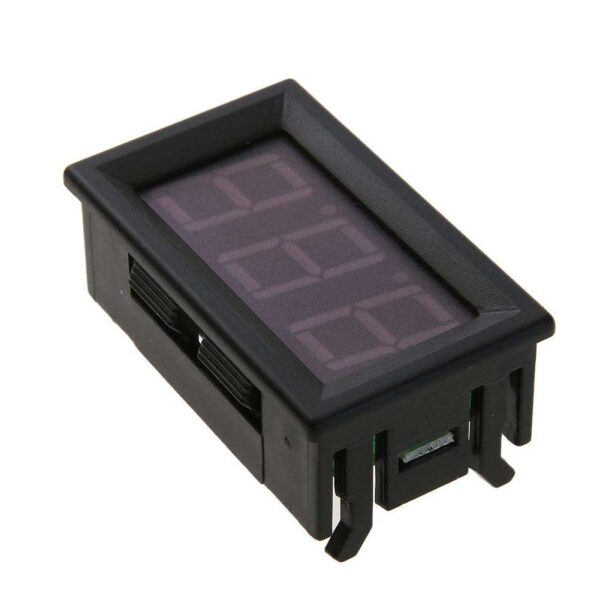 0.56inch 0-100V Three Wire LED Display Digital DC Voltmeter-Green - Image 3