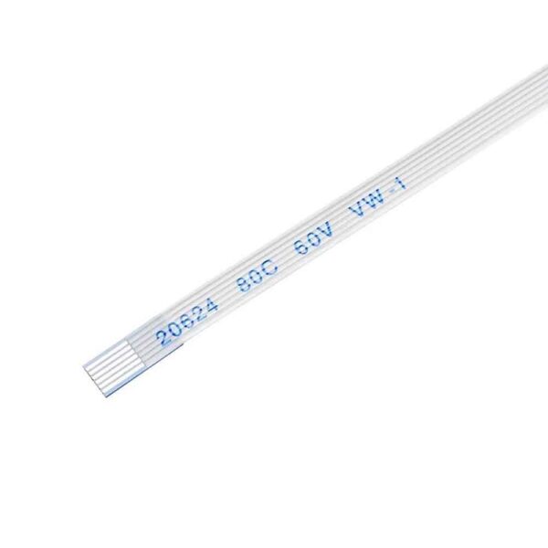 0.5mm Pitch 6 pin 200mm FPC A-Type Ribbon Flexible Flat Cable (Pack of 2) - Image 2