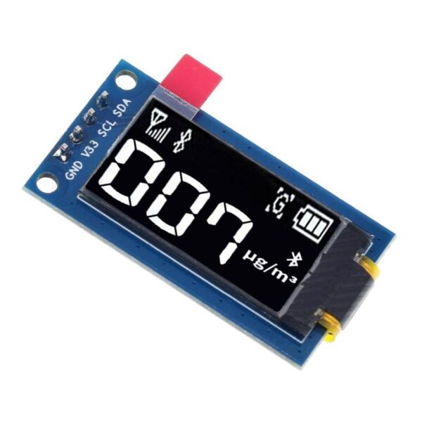 0.96 inch 4 Pin OLED display module SH1107 Vertical Screen module for arduino (White)