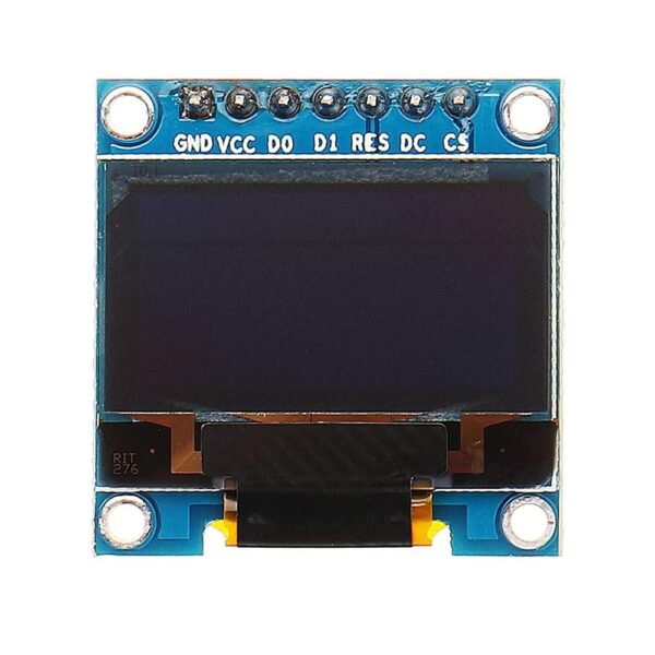 0.96″ OLED Display Module – SPI/I2C – 128×64 – 7 Pin (Blue) - Image 4