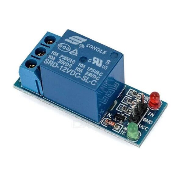 1 Channel 12V Low Level Trigger Relay Module for Arduino - Image 2
