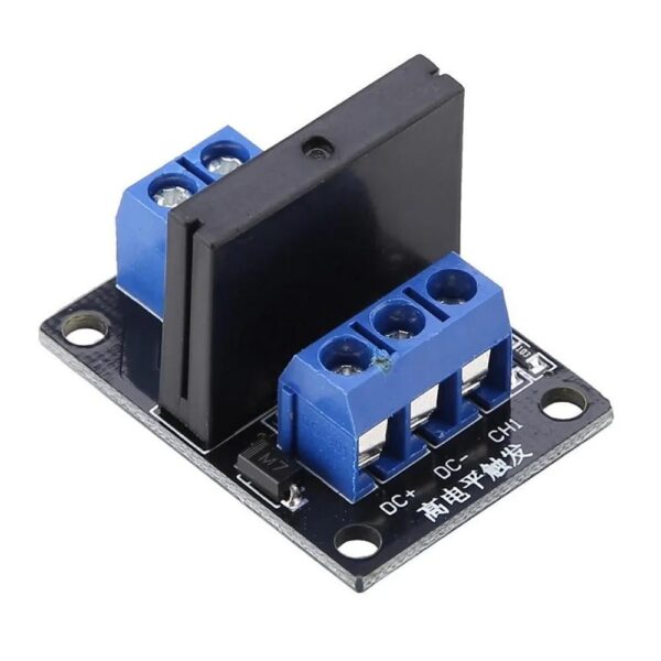 1 Channel 24V Relay Module Solid State Low Level SSR DC Control 250V 2A with Resistive Fuse
