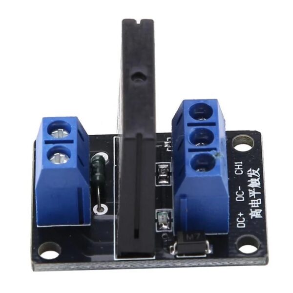 1 Channel 24V Relay Module Solid State Low Level SSR DC Control 250V 2A with Resistive Fuse - Image 2