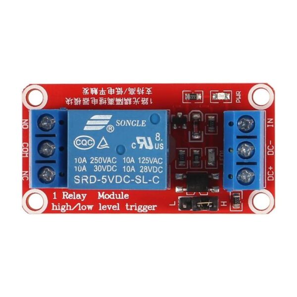 1 Channel Relay Module 5V High and Low Level Trigger Relay Control - Image 5
