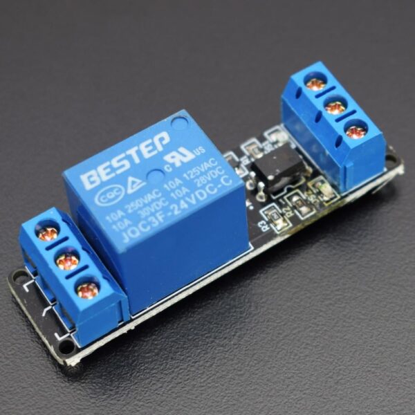1 channel 12V 10A Relay Control Board Module with Optocoupler - Image 4