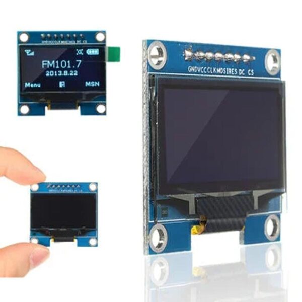 1.3 Inch 128×64 OLED Display Screen Module with SPI Serial Interface – V2(White) - Image 3