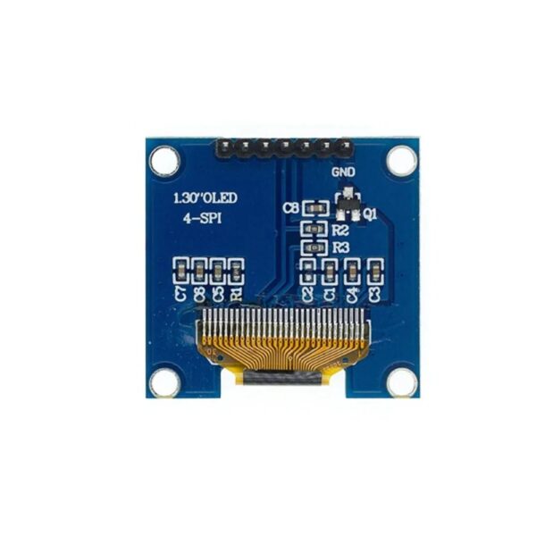 1.3 Inch 128×64 OLED Display Screen Module with SPI Serial Interface – V2(White) - Image 4