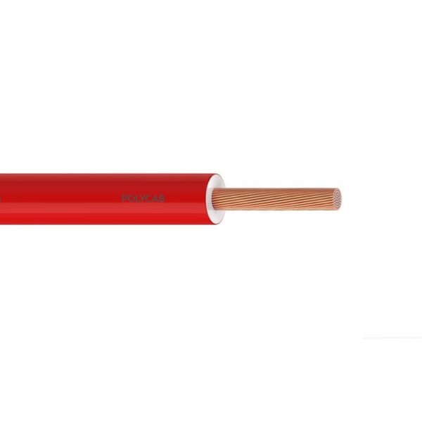 1.5 Sq.mm Red Multistrand PVC Wire Polycab 1 Meter - Image 2