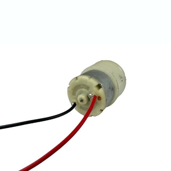 10 RPM Centre Shaft DC White Gearbox Motor - Image 3